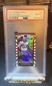 *RARE* 2020 PANINI LEGACY DALVIN COOK PREMIUM MINI-RUBY /75 PSA GEM 10 POP 1‼️ - Picture 1 of 3