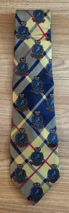 UNBRANDED TIE 100% SILK MADE IN ITALY MULTICOLOR - Picture 1 of 3