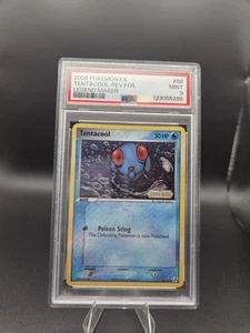 Pokemon Tentacool Rev Foil EX 2006 Legend Maker PSA 9 - Imagen 1 de 5