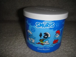 GOOSE CREEK 3-WICK CANDLE W/LID "THE SMURFS-SMURFTASTIC" SCENT! SMELLS AMAZING! - Picture 1 of 2