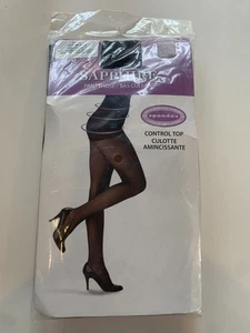 Collant Zaffiro Stile 7001L Off Nero Taglia C 5’4-5’11 130-170 Spandex - Foto 1 di 9