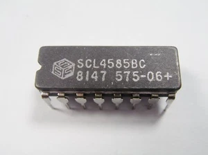 4585 SCL4585 CMOS IC Schaltkreis #19-604 - Bild 1 von 1