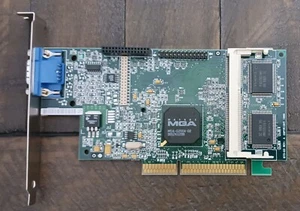 Matrox MGA G200A-D2 VGA AGP Video Card - Picture 1 of 4