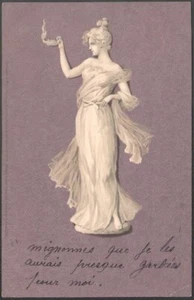 Femme à la lampe à huile. Meisener & Buch - Picture 1 of 1