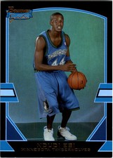 2003-04 Bowman Signature Edition Foil Basketball Card #90 Ndudi Ebi /125