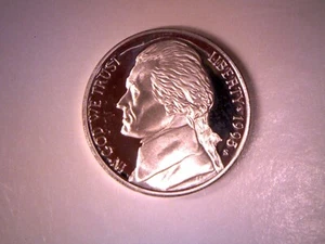 1995 S 5C Proof Jefferson Nickel **Free Shipping** - Picture 1 of 2