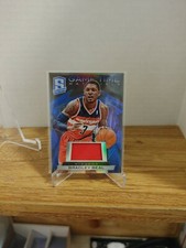 2013-14 Bradley Beal 10/15 Blue SPECTRA PRIZM Game Time Materials Wizards 2nd yr