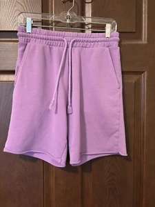 Divided by H&M Purple Cotton Blend Bermuda Shorts - Size Small - Picture 1 of 3