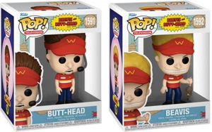 Funko Pop! TV: Beavis & Butt-Head - Butt-Head and Beavis #1591 #1592 - Picture 1 of 1