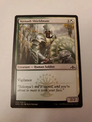 MTG Vernadi Shieldmate Guilds of Ravnica 219/259 Regular Common - Image 1 of 2