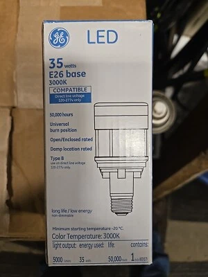 GE 93112114 LED35ED17/730 LED Lamp 35 Watt 120-277V - Image 1 of 2