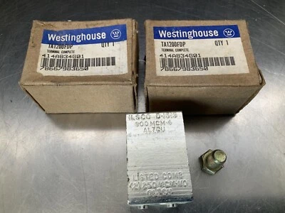 (2) Terminales Westinghouse TA1200FDP, Ilsco D-1513 Foto 1 de 3