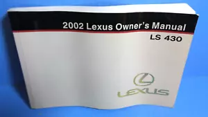 02 2002 Lexus LS 430/LS430 manual del propietario - Imagen 1 de 1