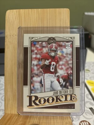 2022 Panini Chronicles Draft Picks Legacy Rookies #14 John Metchie III - Image 1 of 2