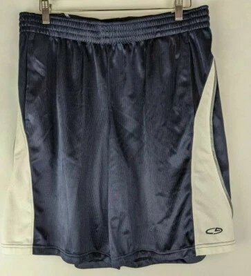 Pantalones Cortos de Baloncesto Champion C9 Dazzle Brillantes Suave Azul Marino Gris Blanco Para Hombres Grandes Foto 1 de 4