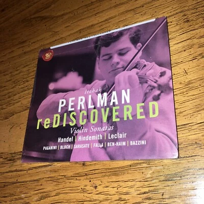 ITZHAK PERLMAN - Rediscovered - Violin Sonatas BMG CD Digipak - Image 1 of 3