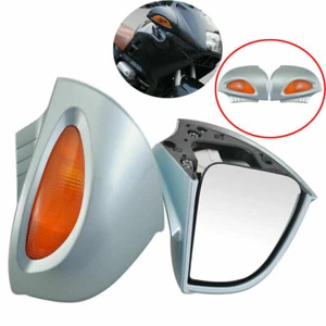2x Rear View Mirrors Turn Signal For BMW for R1100RT for R1100RTP for R1150RT A - Foto 1 di 9