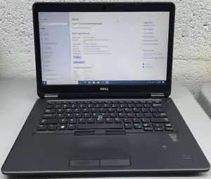 Dell Latitude E7450 14" ( 128GB SSD, Intel Core i5-5300U, 2.30GHz, 16GB) - Picture 1 of 8