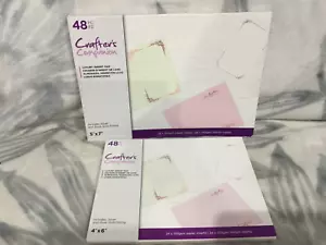 Crafters Companion- Card Luxury Insert Pad - 4x6 & 5"x7" Bundle New 778237 - Picture 1 of 21