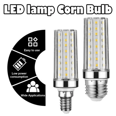 E14 E27 12W 16W 20W 24W 40W LED Corn Lamp SMD5730 chip White Halogen Replacement - Image 1 of 4