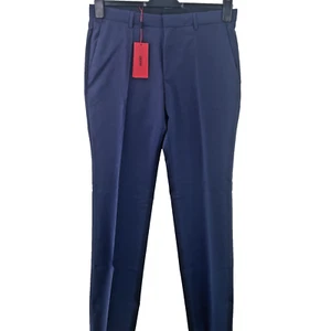 Hugo Boss C-Genius S Slim Fit Virgin Wool Trousers, Size 48, Navy, RRP £139 - Picture 1 of 20