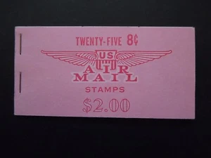 1963 BKC10 8c Capital Complete Booklet MNH OG Slogan 1 CV 32.50 "Untagged" - Picture 1 of 2