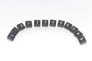 Eingabetasten / Taster mit Zahlen / Zeichen von Marquardt Typ 6425, Teilung 16mm - Picture 1 of 16