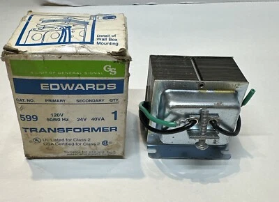 Edwards Signaling 599 120V/24V 40VA Transformer - Image 1 of 4