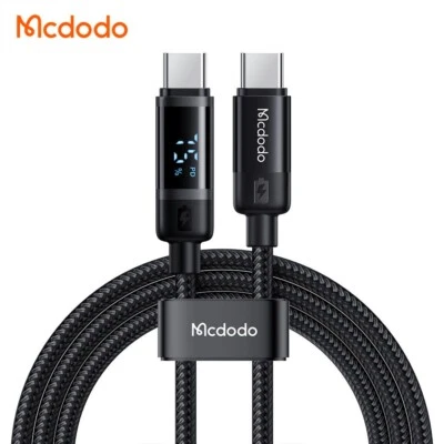 Mcdodo Creative Battery Level Digital Display PD Charger 60W Cable For iPhone 15 - Image 1 of 4