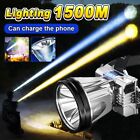 Super Bright Rechargeable High Power White Light Yellow Headlamp Camping Light