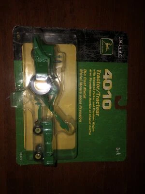 Ertl John Deere 4010 Tractor With Mounted Picker & Flare Box Wagon 1/64 - Image 1 of 2