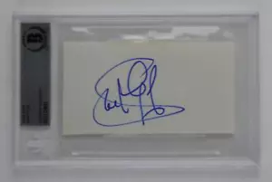 Steffi Graf Signed 3x5 Index Card Autographed Tennis Player Slabbed Beckett COA - Picture 1 of 3