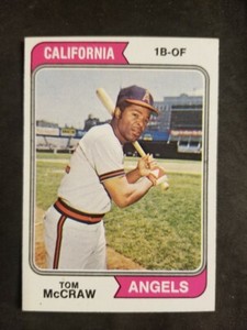 1974 Topps TOM MCGRAW card # 449   [card 2]