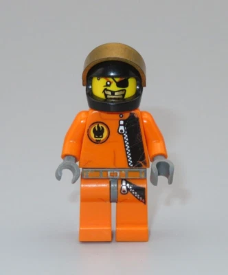 LEGO Agents Gold Tooth in helmet minifigure 8635 - Image 1 of 2