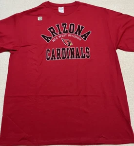 Arizona Cardinals T-Shirt Adult XL Red Team Name & Logo SI.Com NFL Football NWOT - Imagen 1 de 16