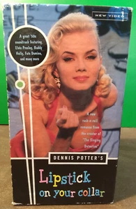 LIPSTICK on YOUR COLLAR (1993) Ewan McGregor, Dennis Potter 3-tape VHS boxed set - Picture 1 of 6