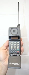Vintage Motorola Brick Flip Cell Phone UNTESTED, has battery, Prop/Display PARTS - Picture 1 of 17