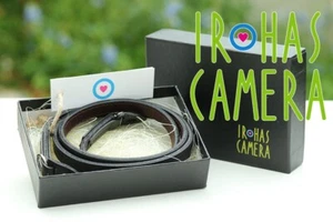 *New* Original Leather Strap *Black* with Box - Picture 1 of 5