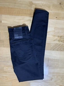 J BRAND Alana High Waist Black Jeans Size 23 NEW - Picture 1 of 10