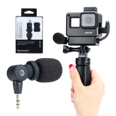 Saramonic SR-XM1 3.5mm Wireless Microphone GoPro Vlog Video Mic for GoPro Hero - Image 1 of 4