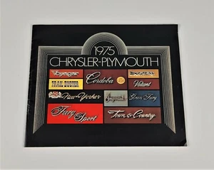 Vintage 1975 Chrysler Plymouth Full Line - Duster Gran Fury Valiant Cordoba - Picture 1 of 7