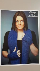 Bella Storia Knitting Pattern #116 To Knit Scarf & Mitts in Tuscany Yarn - Picture 1 of 1