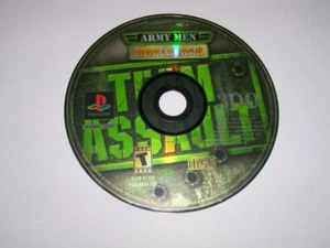 Army Men World War (Playstation 1 PS1 PSX) solo disco, sin manual, sin estuche - Imagen 1 de 1