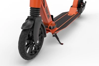 TOUCAN Erwachsene City Federung Push Kick Scooter klappbarer Fußstand nur
