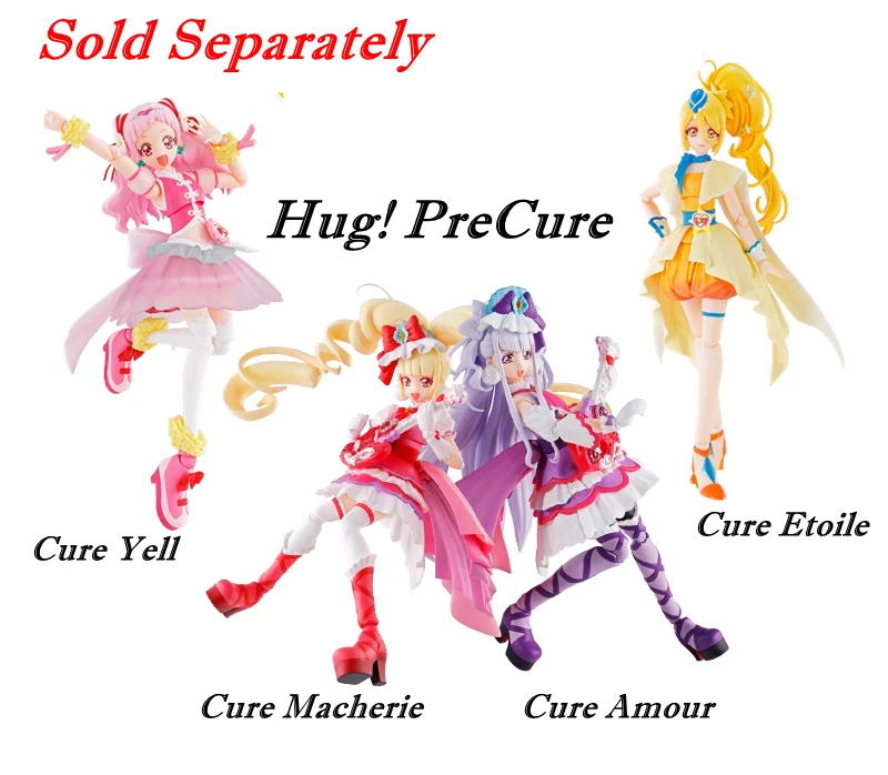 ¡Abrazo S.H.Figuarts! Figura de acción de anime TV PreCure de 2018 BANDAI Pretty Cure Foto 1 de 1