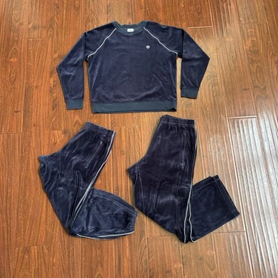 Спортивный костюм Tory Burch толстовка брюки комплект размер M/L велюр широкие ноги бегун - Изображение 1 из 4