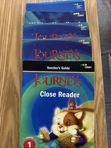 Journeys Grade 1 Teacher Guides And Student Help Books Lot 10 See Description - Imagen 1 de 14