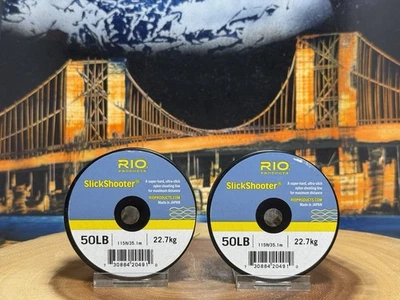 Lote de (2) carretes de línea de tiro de nailon RIO Slickshooter (50 lb)... “NUEVO” Foto 1 de 4