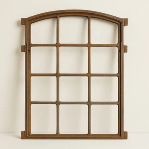 Großes Stallfenster, Fenster,Gussfenster, Eisenfenster,Antikfenster, Gartenmauer - Bild 1 von 3