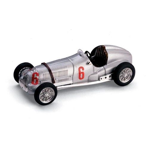 MERCEDES W 125 H.LANG 1937 N.6 2nd ITALIAN GRAND PRIX (LIVORNO) 1:43 Brumm Formu - Imagen 1 de 1